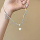 🎁God julklapp 🎅 Pärlhalsband med franskt spetsmönster
